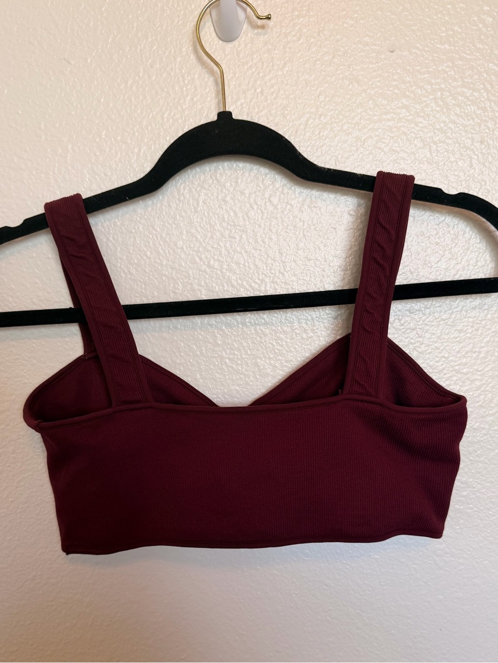 Set Active Seamless Bustier Ribbed Sports Bra XL - Picture 3 of 3